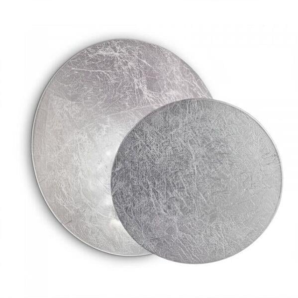 Ideal Lux Φωτιστικό Τοίχου-Απλίκα Tick 18x7cm LED 7,5W 3000K Silver 238951